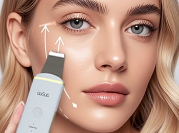 Ultrasonic Skin Scrubber Spatula