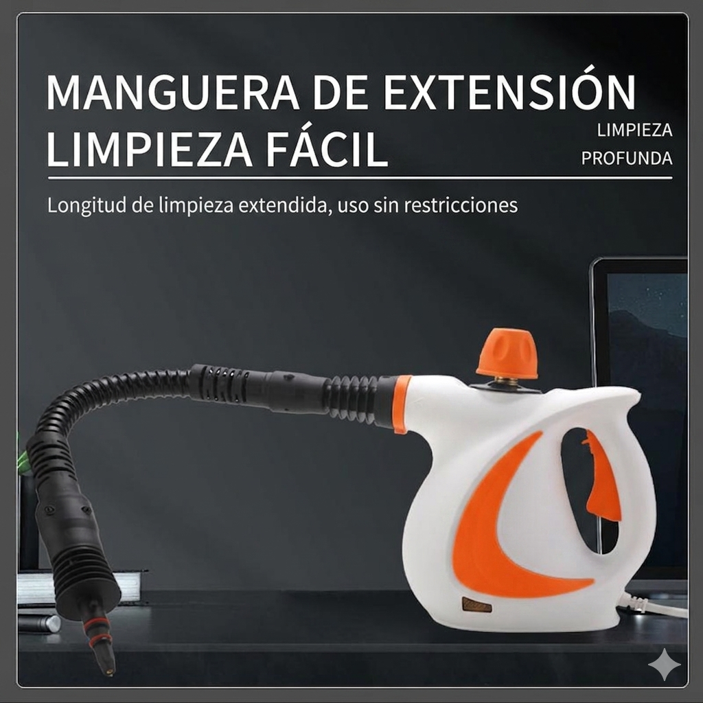 Máquina de limpieza a vapor presurizada todo en uno