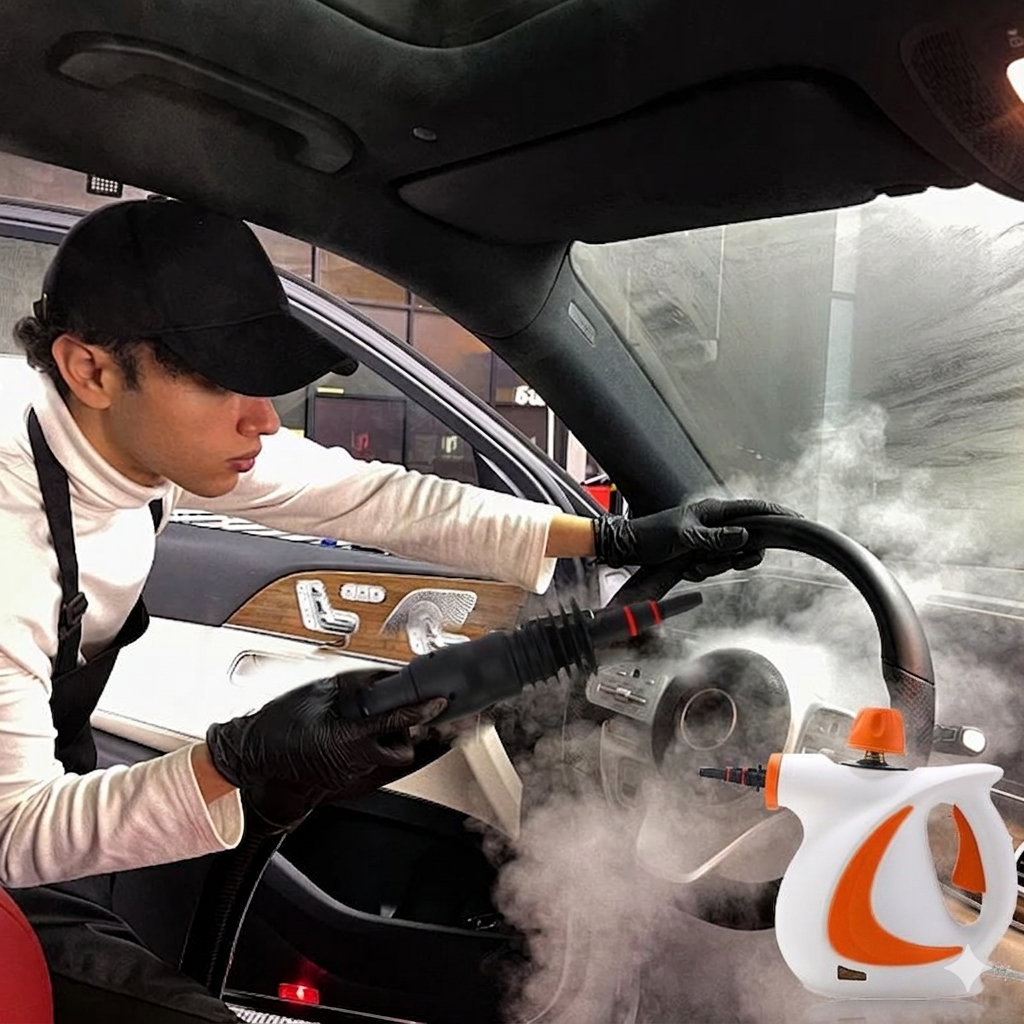 Máquina de limpieza a vapor presurizada todo en uno